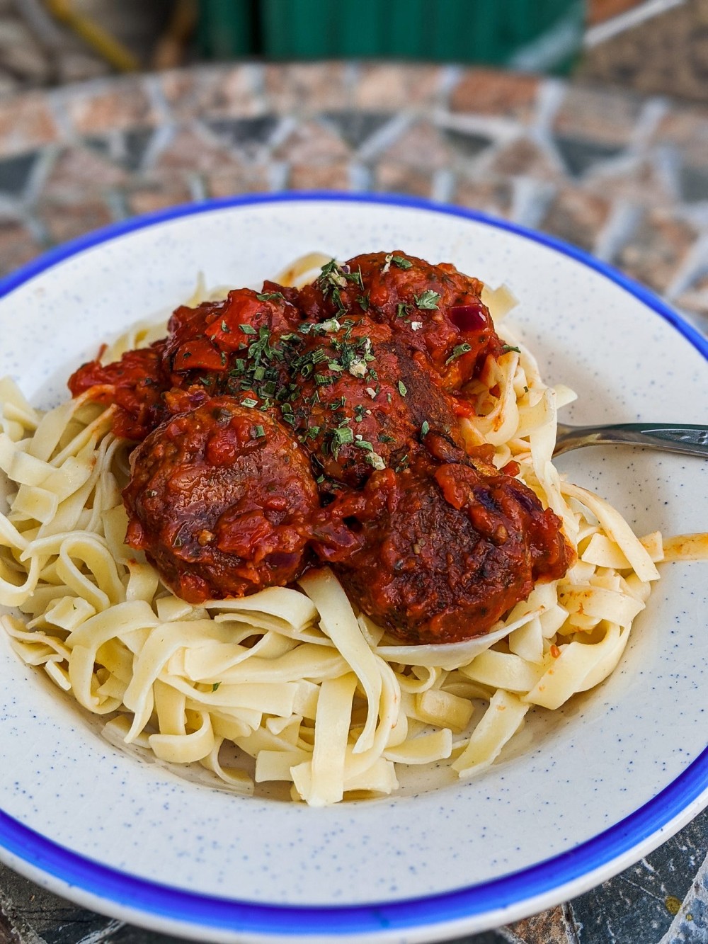 Spaggy & Meat-free Meatballs